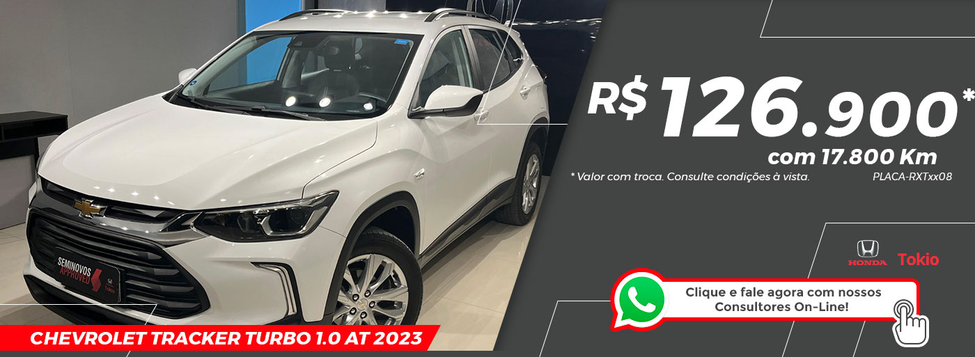 Oferta Chevrolet Tracker Turbo 1.0 AT 2023