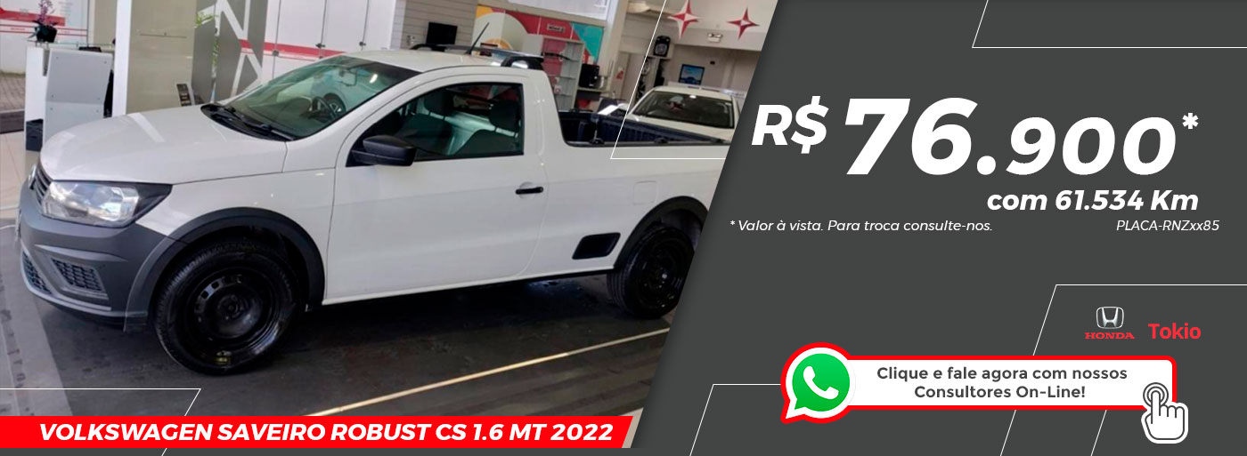 Oferta Volkswagen Saveiro Robust CS 1.6 MT 2022