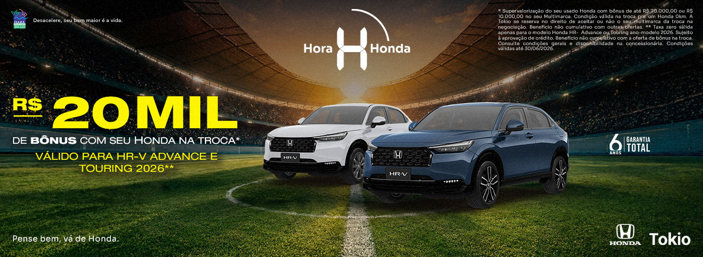 Oferta Bônus HR-V 0Km