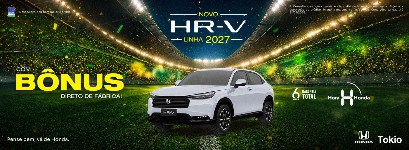 Oferta Bônus HR-V 0Km
