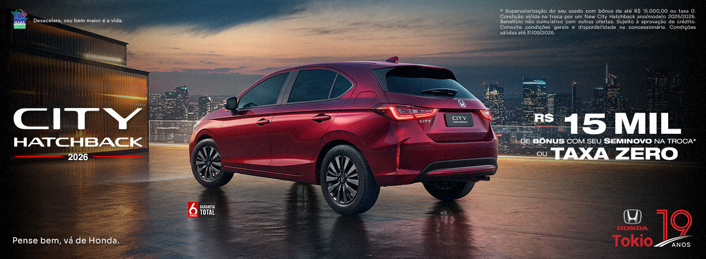 Oferta Bônus City Hatch